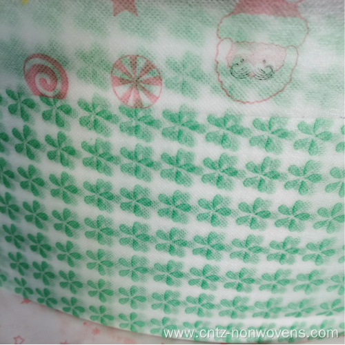 Printed Spun-Bonded Nonwoven Fabric